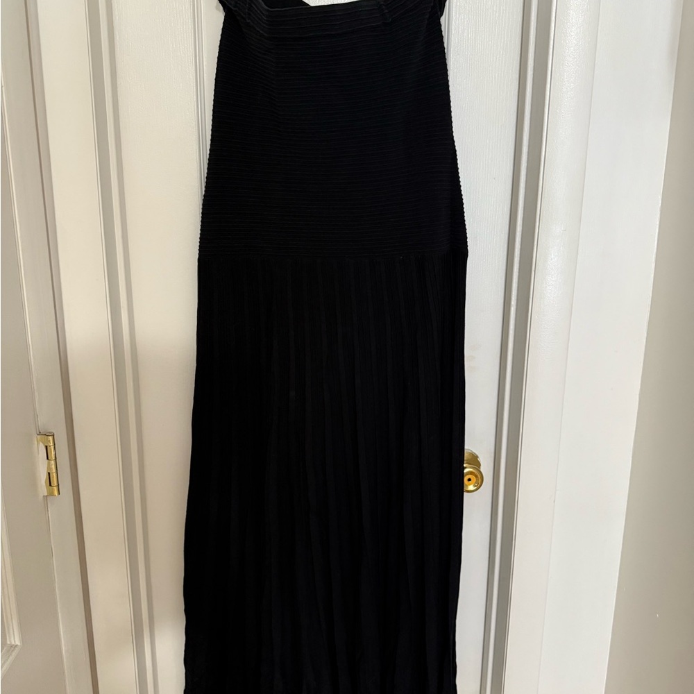 COS Black Ribbed Dress - Picture 3 of 5
